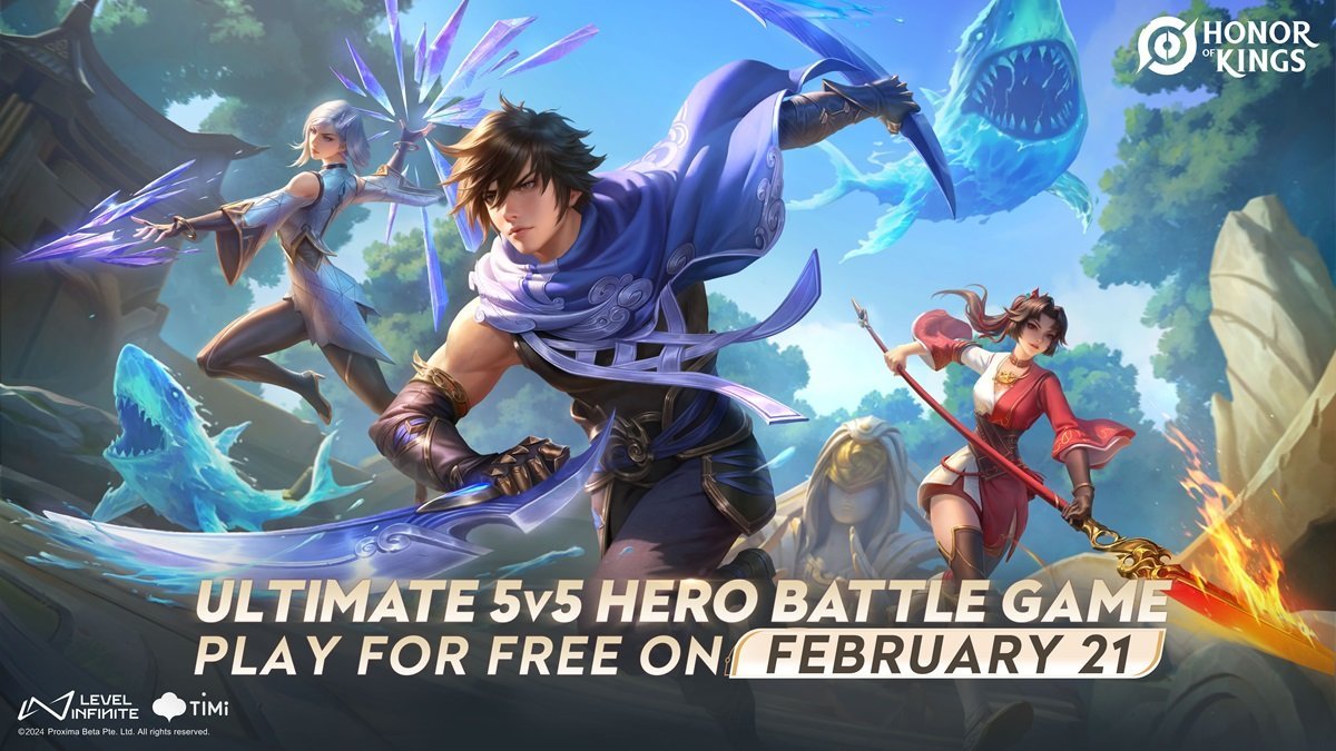 Epic battle awaits with the launch of Honor of Kings on February 21