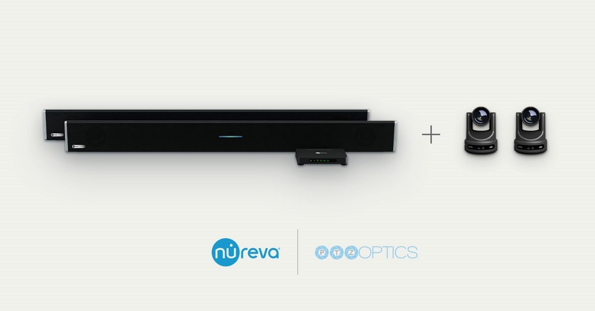 Nureva HDL410 audio system enables camera tracking with PTZOptics 4K cameras