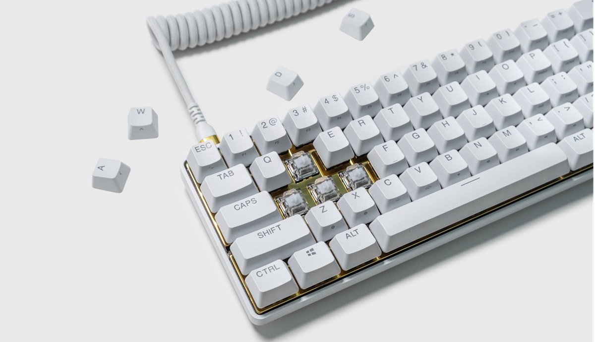 SteelSeries launches Apex Pro Mini: Limited-Edition White x Gold Keyboard