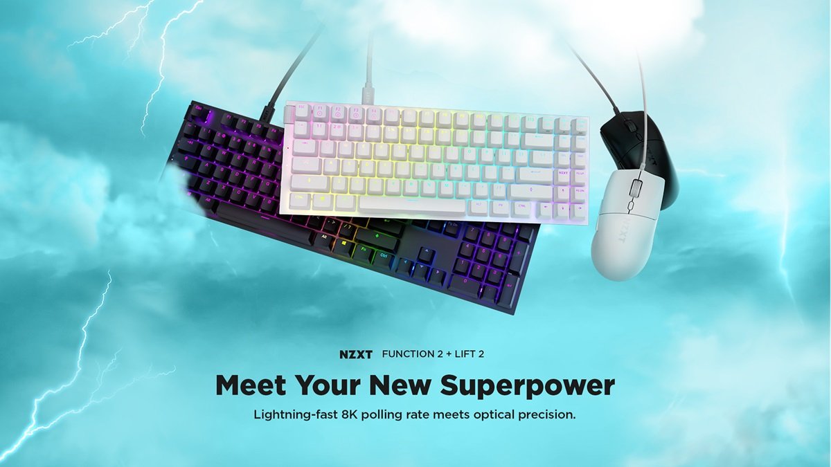 NZXT introduces latest gaming keyboard and mice