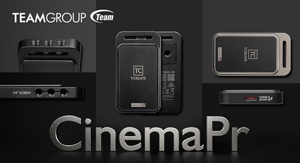 TEAMGROUP launches the T-CREATE CinemaPr P31 portable external SSD