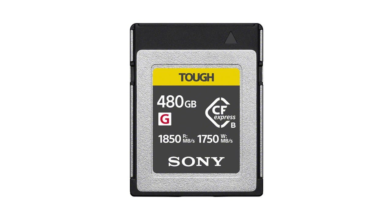 Sony MEA introduces latest G Series CFexpress memory cards
