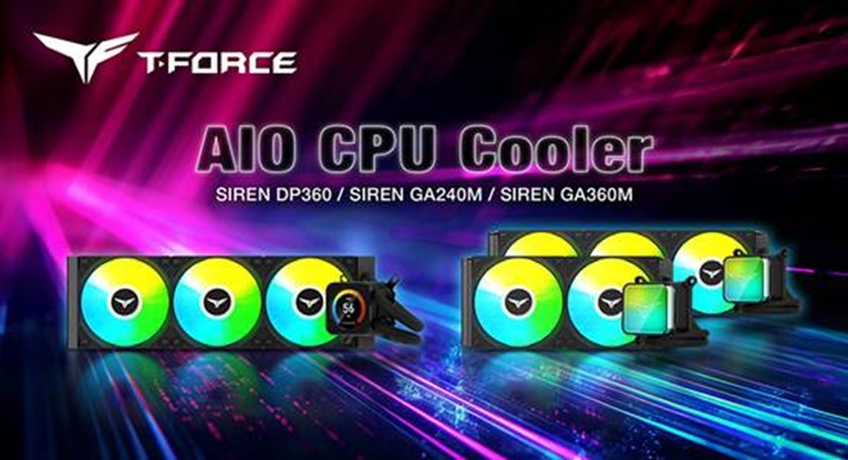 TEAMGROUP launches three new T-Force All-In-One CPU Liquid Coolers