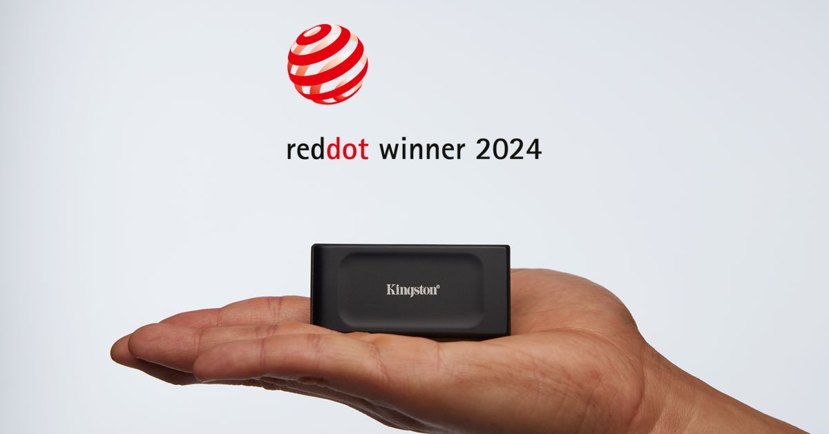 Kingston XS1000 External SSD win 2024 Red Dot Award