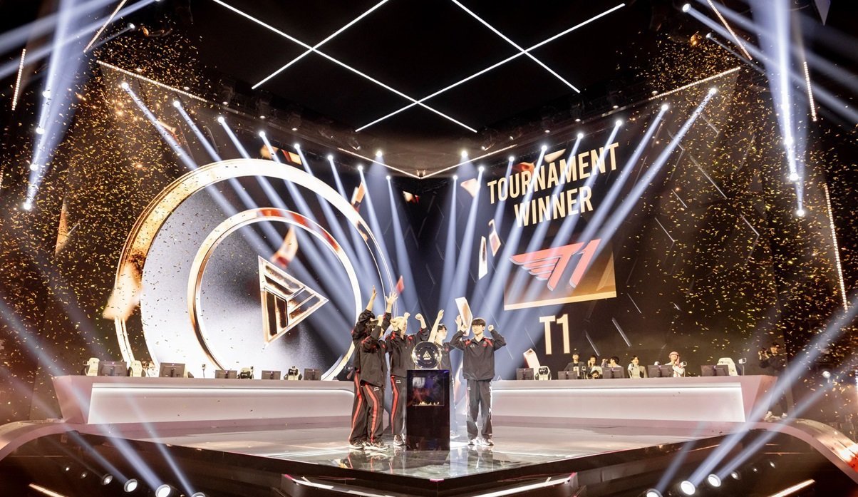 T1 became the first-ever EWC League of Legends winners