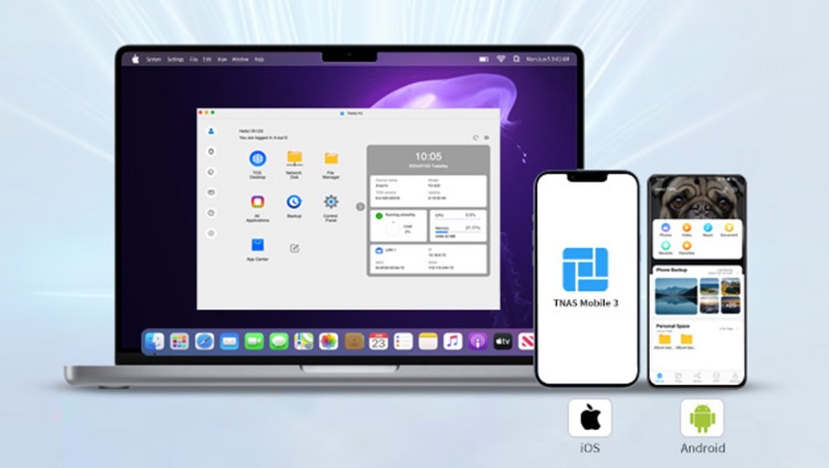 TerraMaster releases TNAS PC Client and TNAS Mobile 3