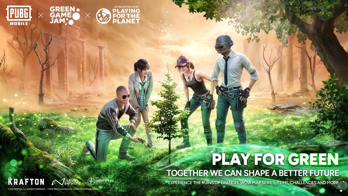 PUBG MOBILE launches Play For Green campaign to take positive climate action