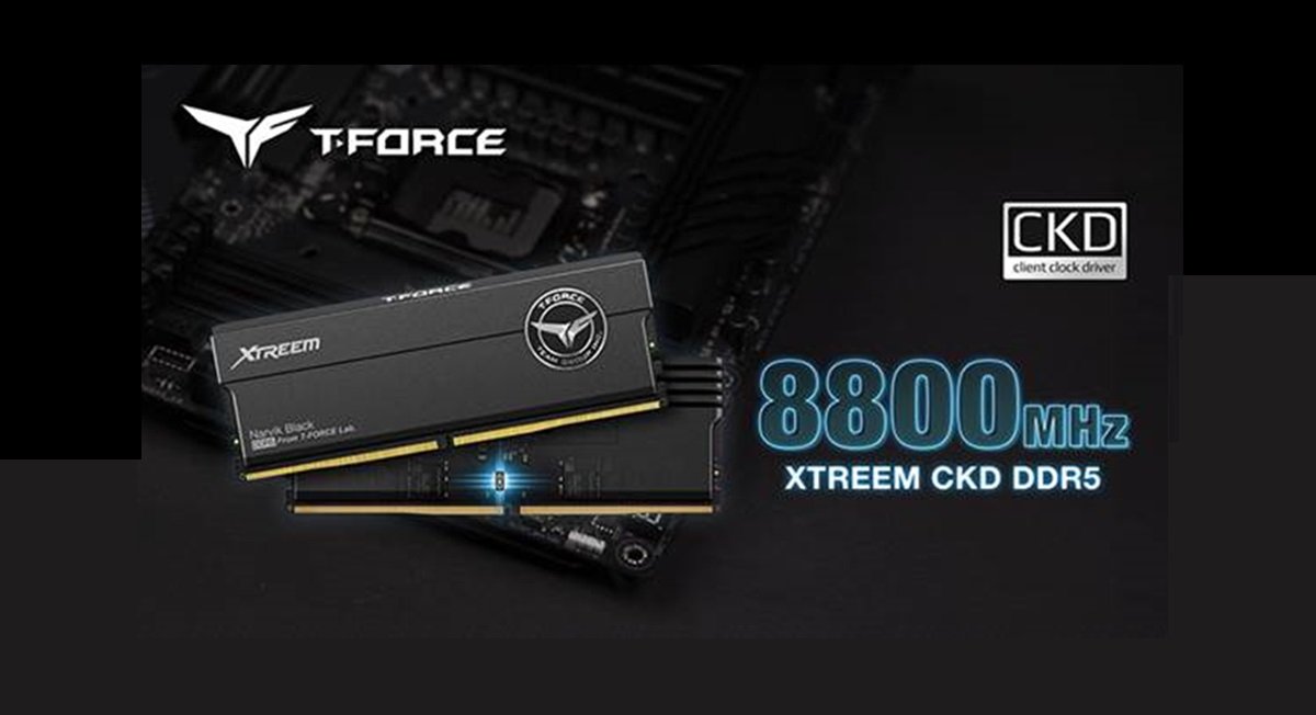 Team Group launches T-FORCE CKD DDR5 Gaming Memory