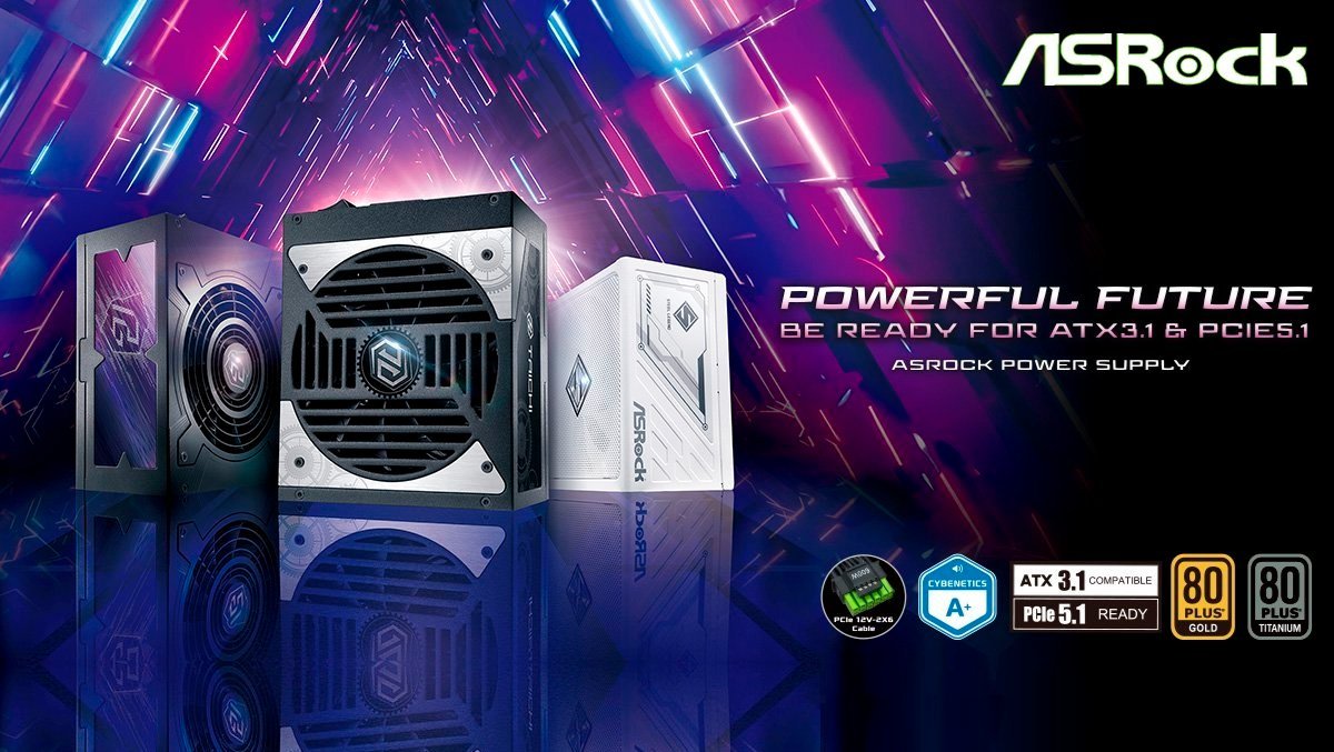 ASRock unveils new range of power supply units