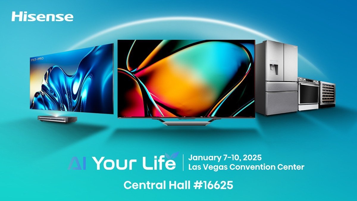 Hisense to showcase AI powered innovations at CES 2025