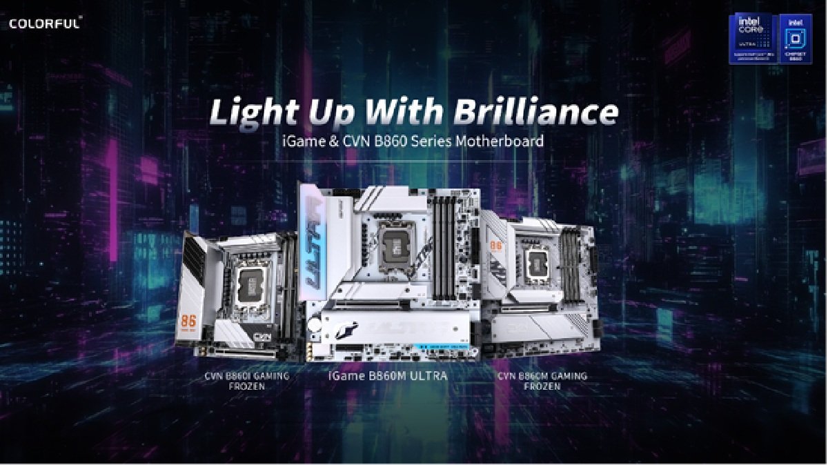 COLORFUL presents B860 Series motherboards