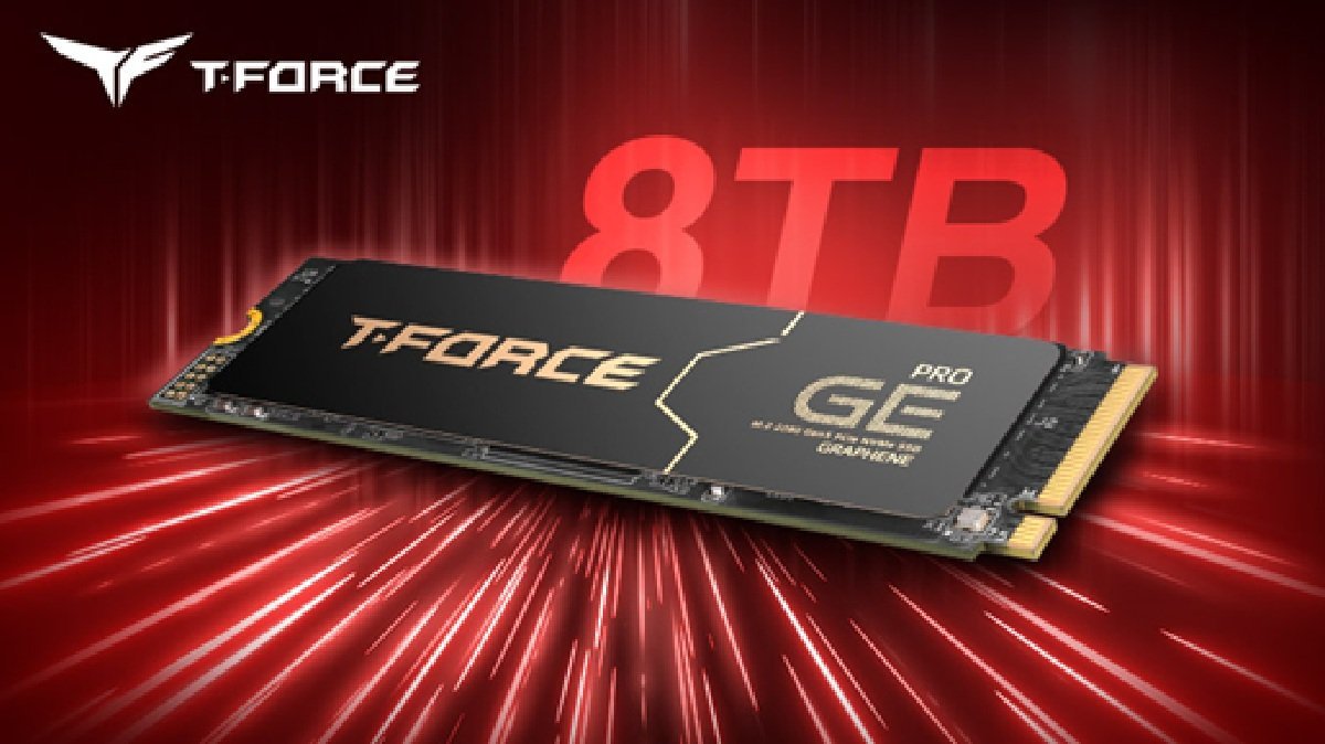 T-FORCE unveils 8TB T-FORCE GE PRO PCIe 5.0 SSD