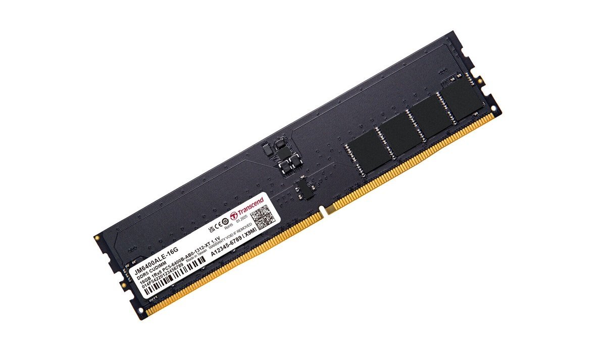 Transcend announces new DDR5 6400 CUDIMM DRAM