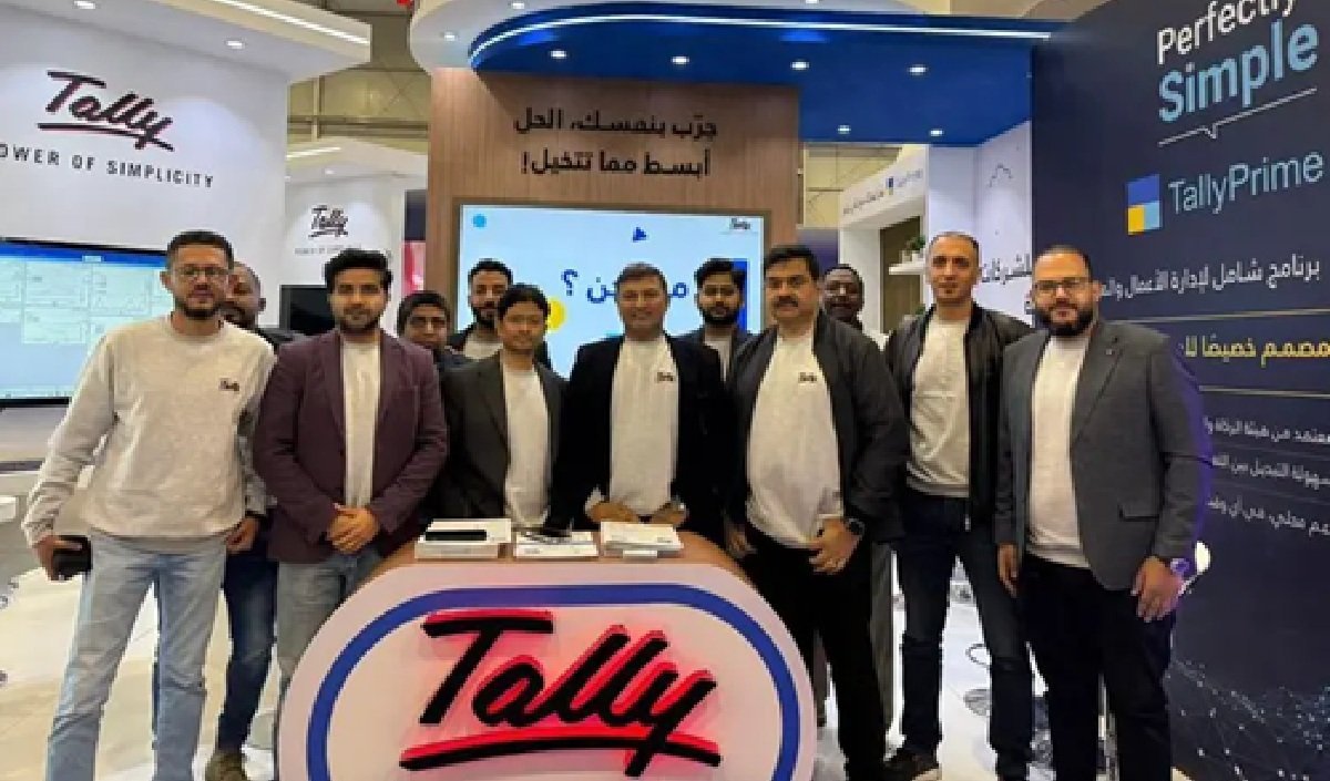 Tally Solutions showcasing TallyPrime at LEAP 2025