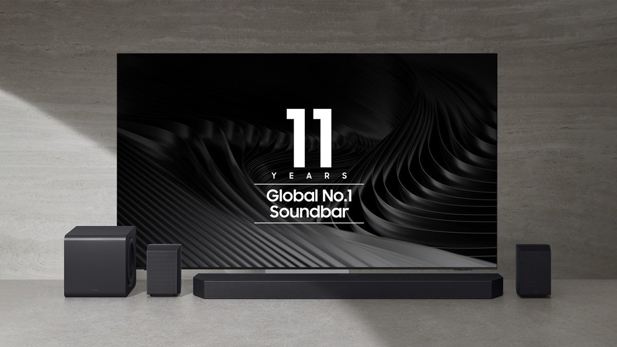 Samsung leads the global market for soundbars