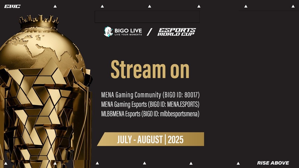 Bigo Live named official streaming partner of EWC 2025