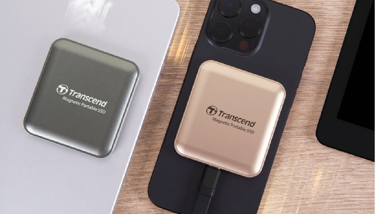 Transcend launches new magnetic portable SSD
