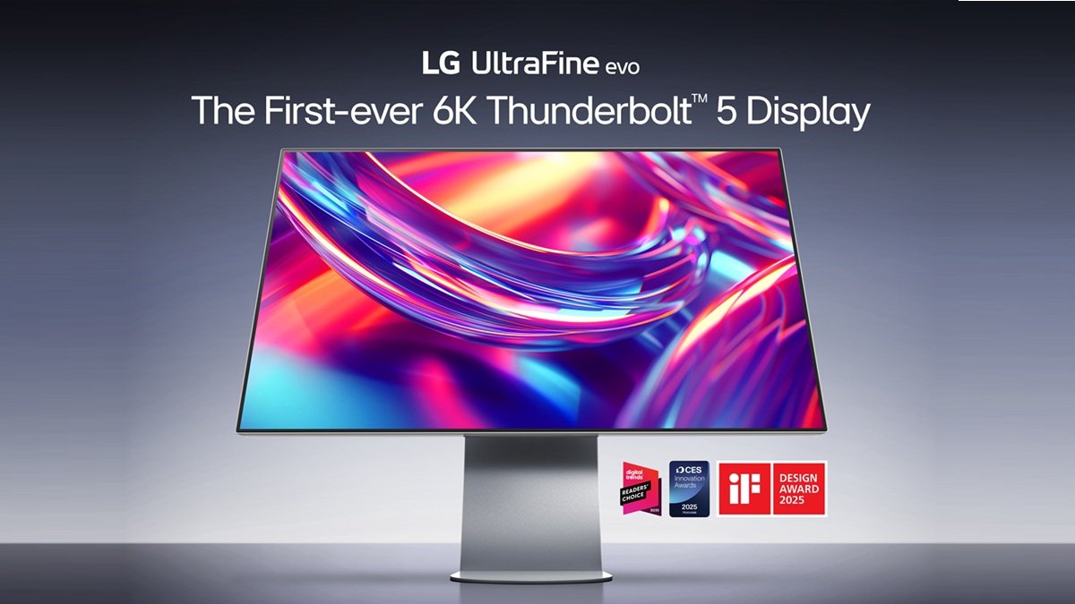 LG Electronics Introduces World’s First 6K Monitor with Thunderbolt 5