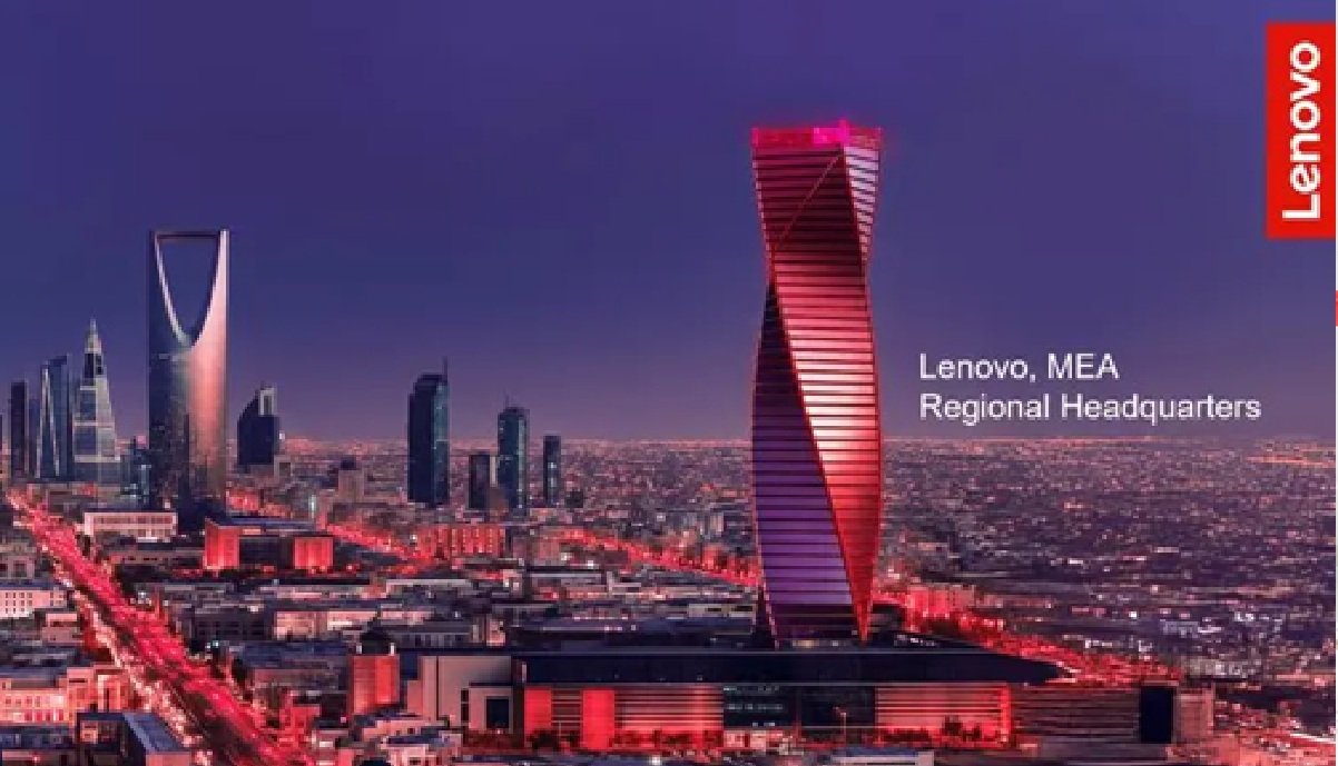 Lenovo Begins Construction of its MEA Regional Headquarters at Majdoul Tower in Riyadh