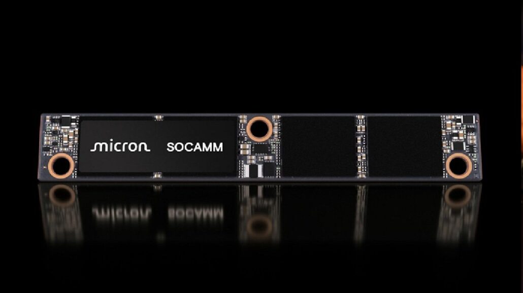 Micron delivers 192GB SOCAMM2 for low-power DRAM in the AI Data Center ...