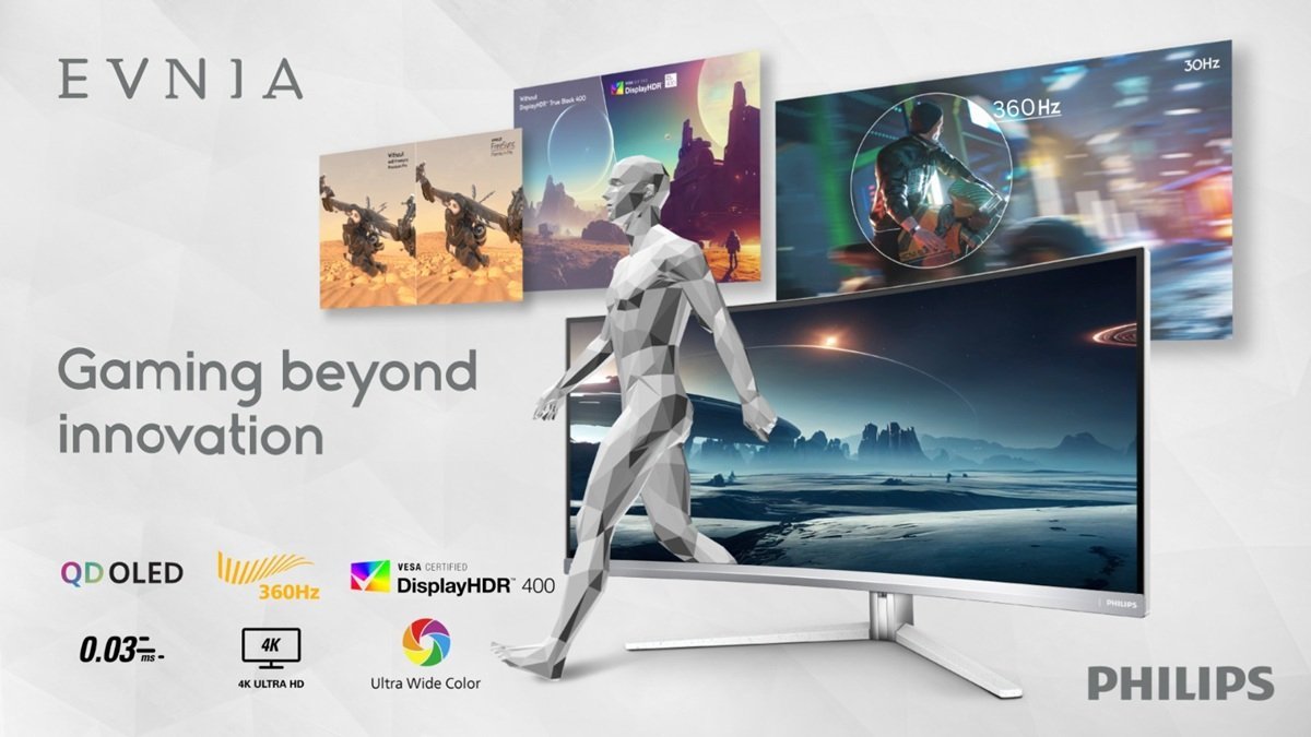 Philips launches new QD OLED gaming monitors