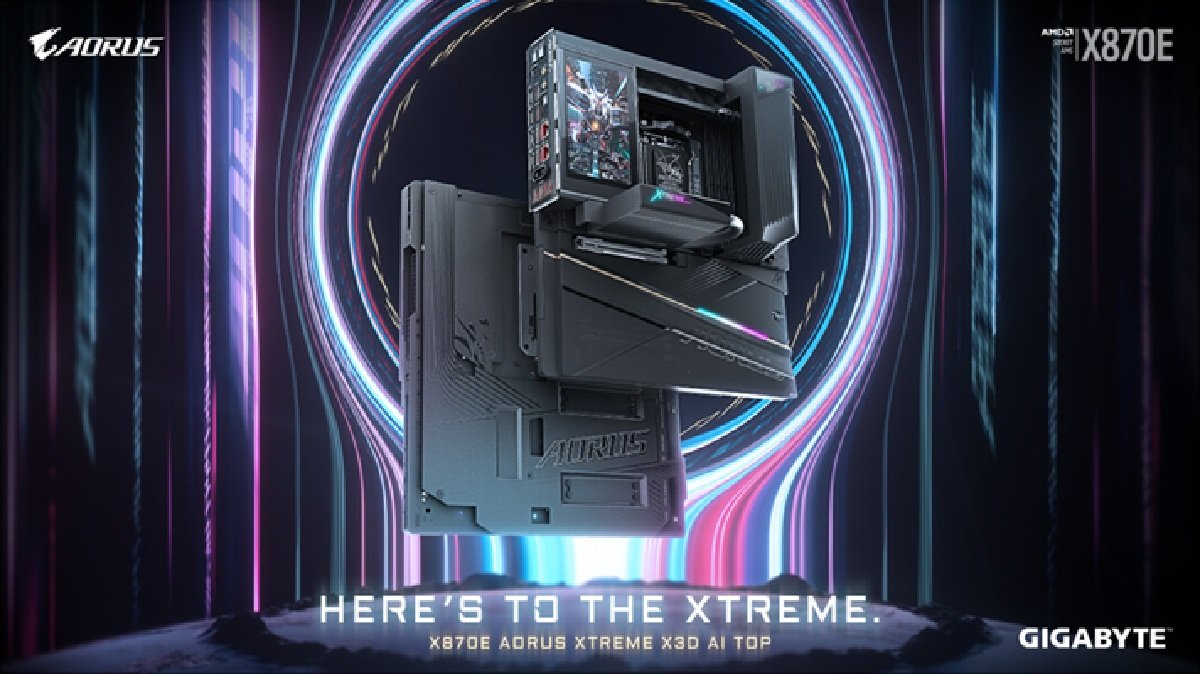 GIGABYTE Unveils All New X870E AORUS XTREME X3D AI TOP Motherboard