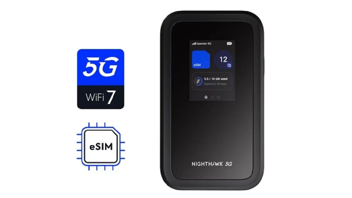New Nighthawk 5G M7 Portable WiFi 7 Hotspot available