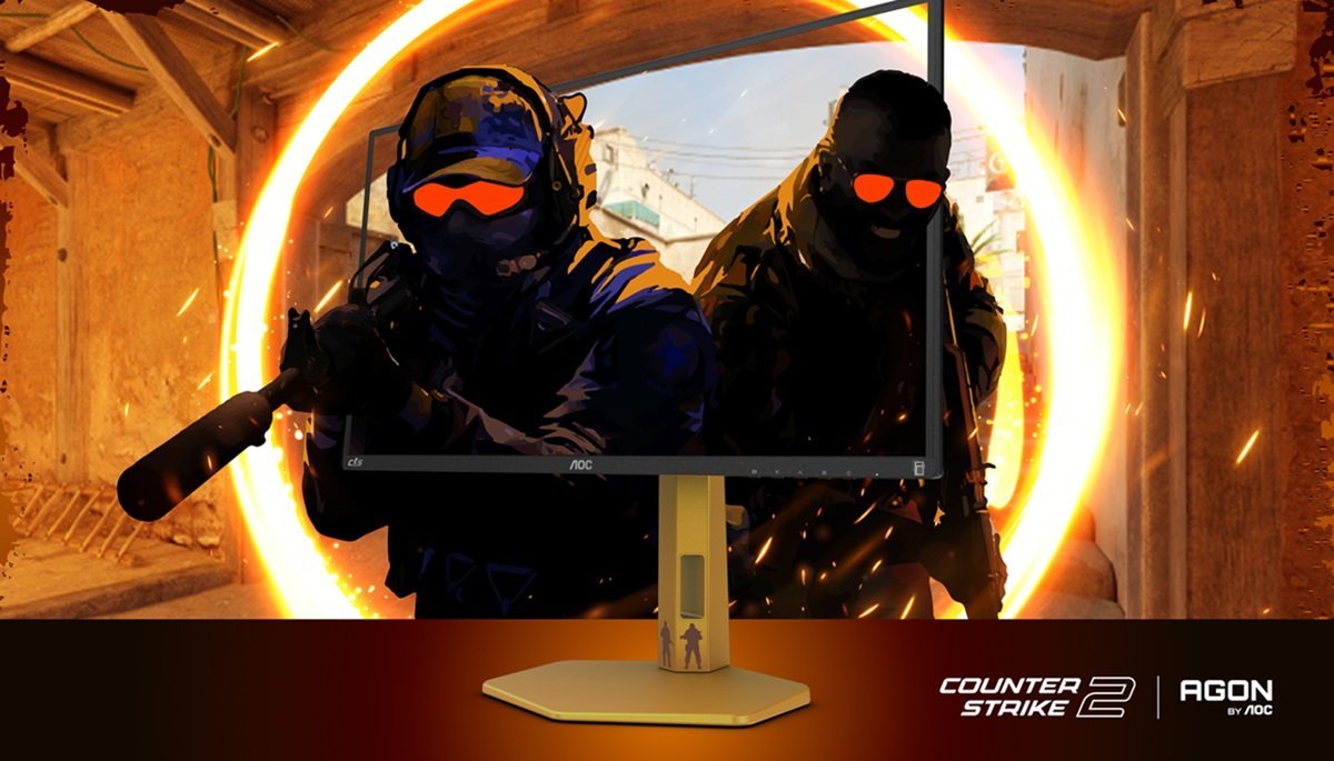 AOC partners with Counter-Strike 2 to launch new gaming monitors