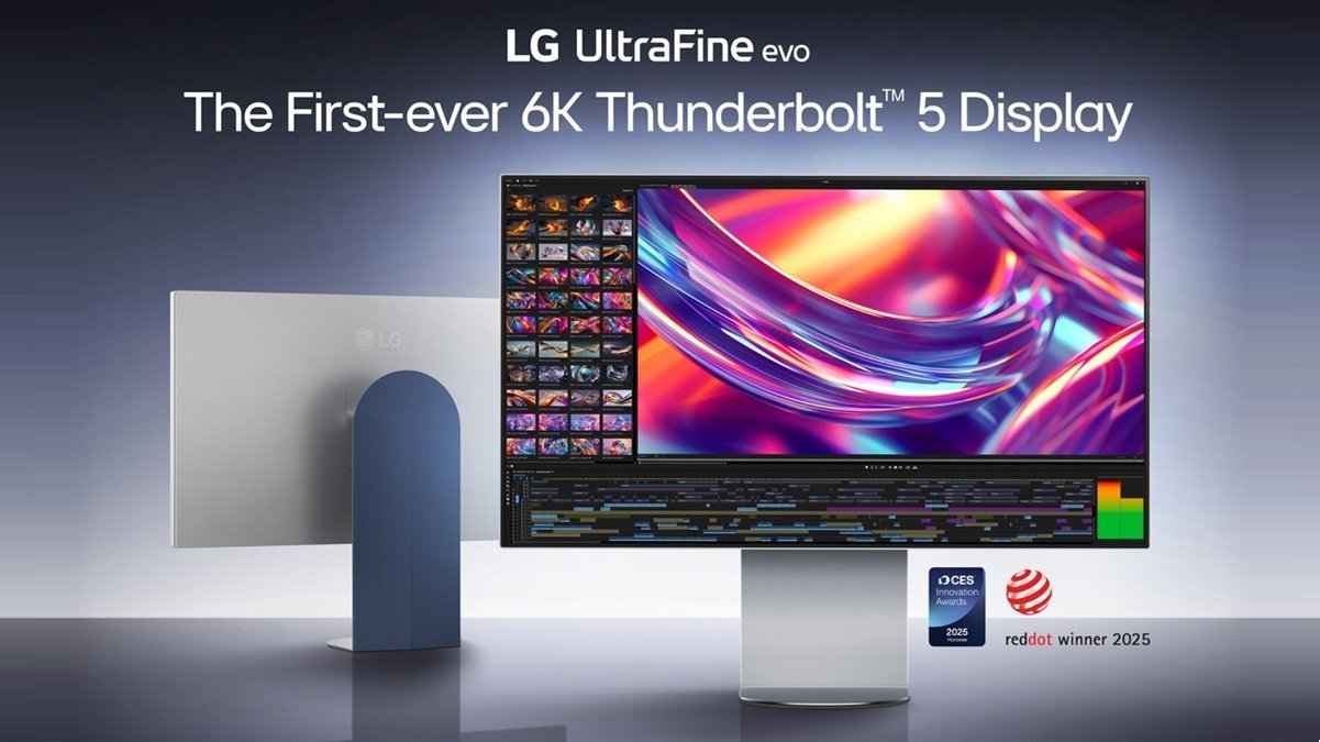 New LG OLED 6K Monitor, UltraFine evo Redefines Clarity