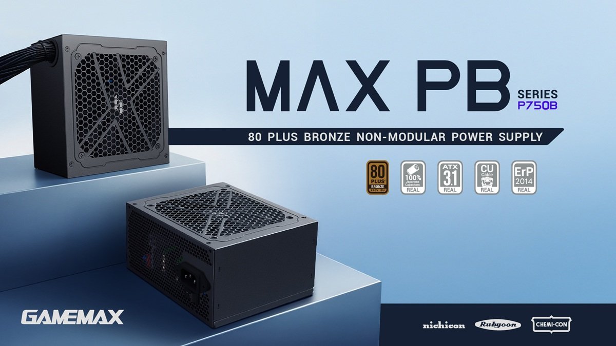 GAMEMAX launches power supply for gaming systems