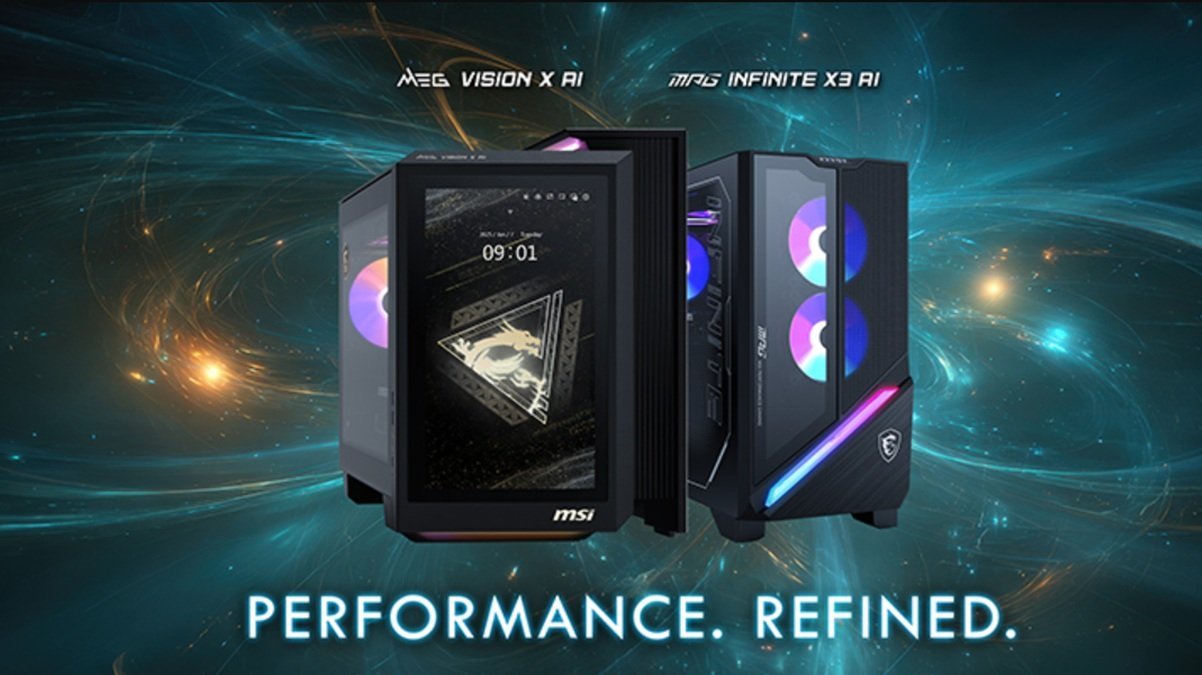 New MSI AI Gaming Desktops Powered by Intel Core Ultra