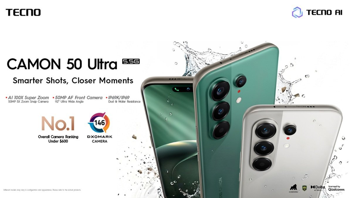 TECNO launches CAMON 50 Ultra 5.5G smartphone