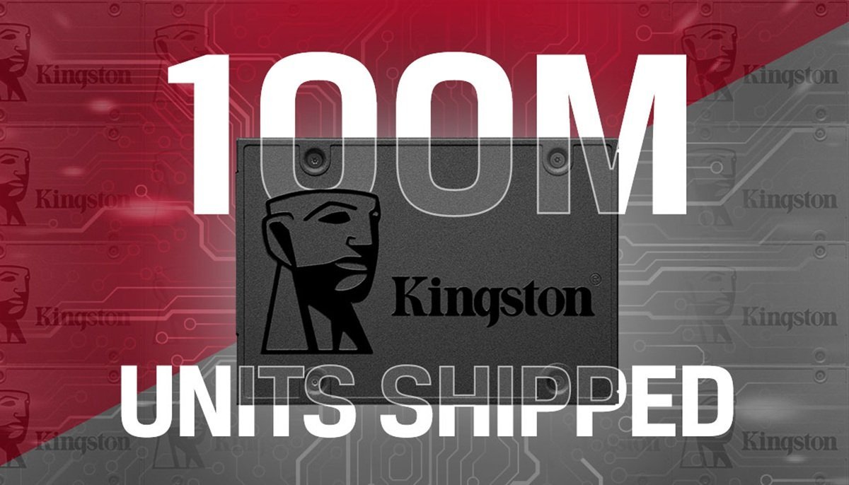 Kingston Marks Major Milestone with 100M A400 SATA SSDs Shipped