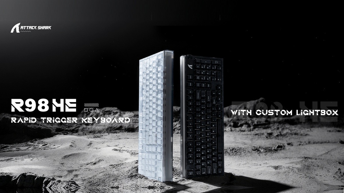 ATTACK SHARK launches new magnetic switch keyboard