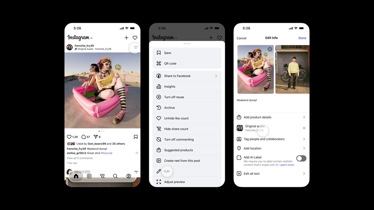 Instagram globally rolls out Replace Audio