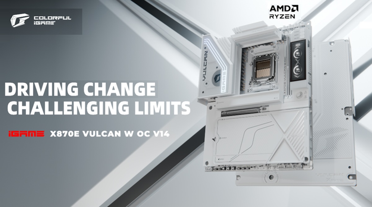 COLORFUL launches all-white overclocking motherboard