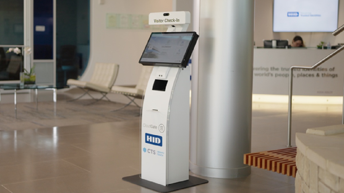HID unveils new self-service visitor check-in kiosk