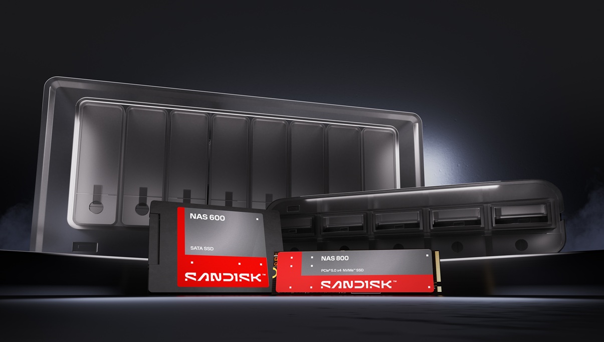 Sandisk unveils high‑endurance NAS SSD lineup