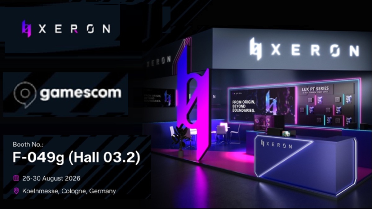 XERON to showcase latest PC systems at Gamescom 2026