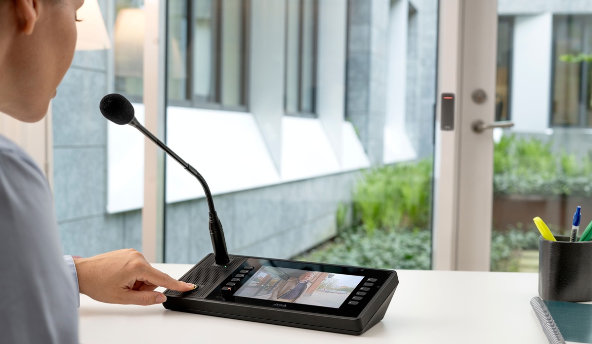 Axis Communications Extends Video Support for AXIS C6110 Network Paging Console