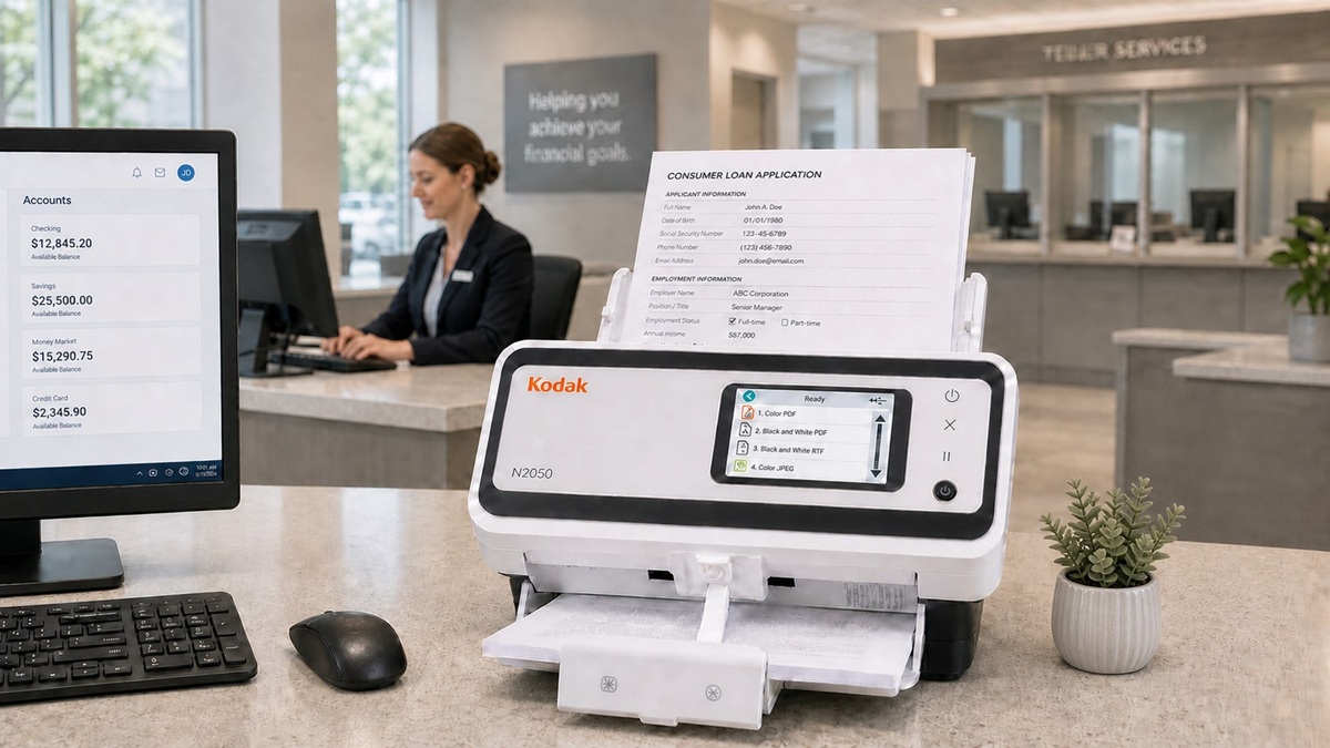 Kodak Alaris Launches N2000 Series Network Desktop Scanners