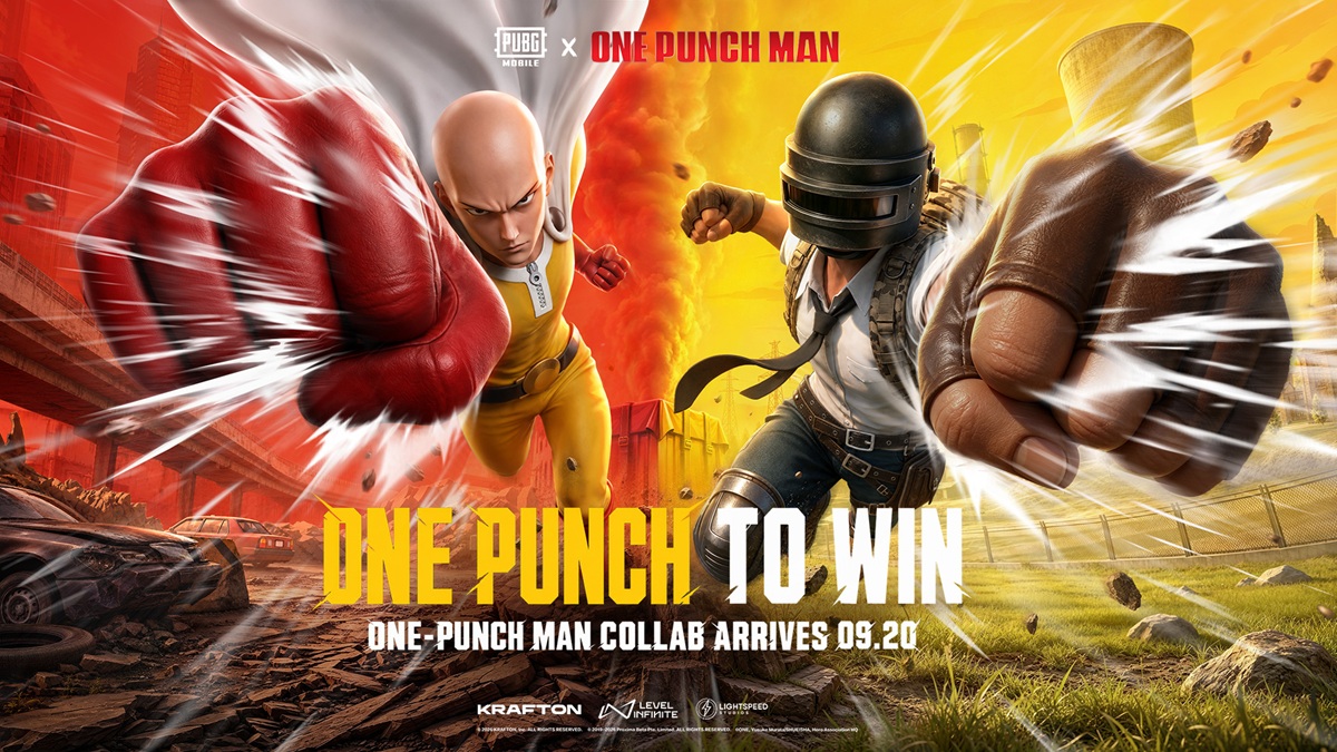 PUBG MOBILE collaborates with One-Punch Man