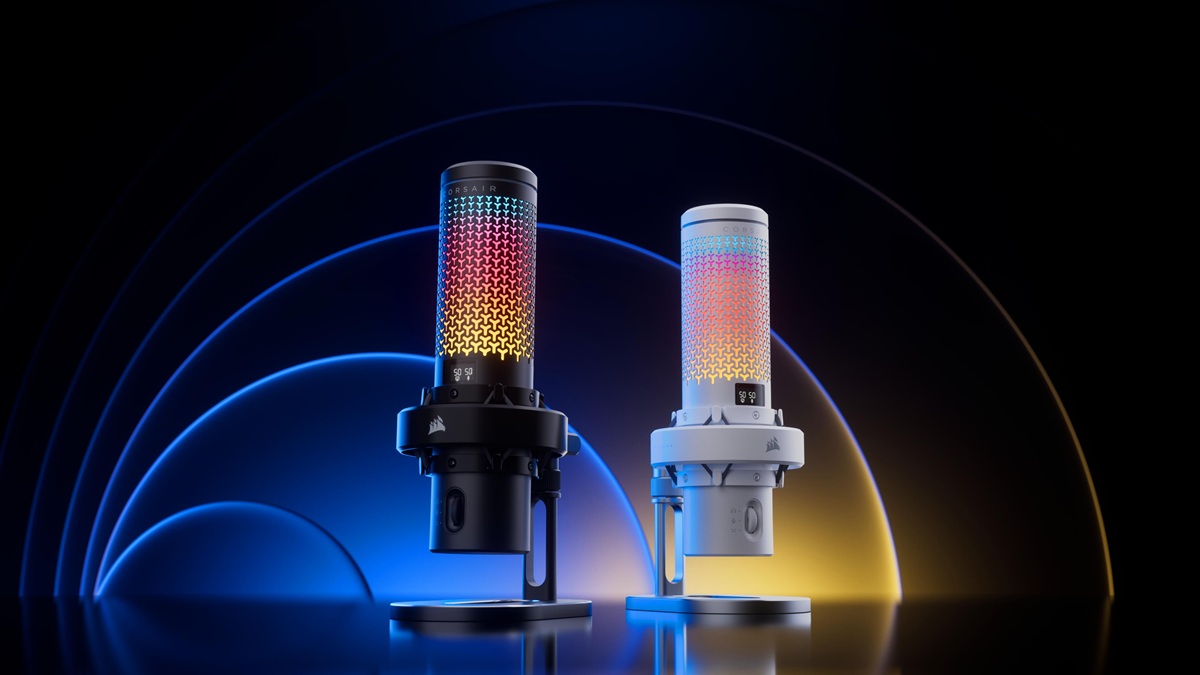 CORSAIR unveils new USB gaming condenser microphone