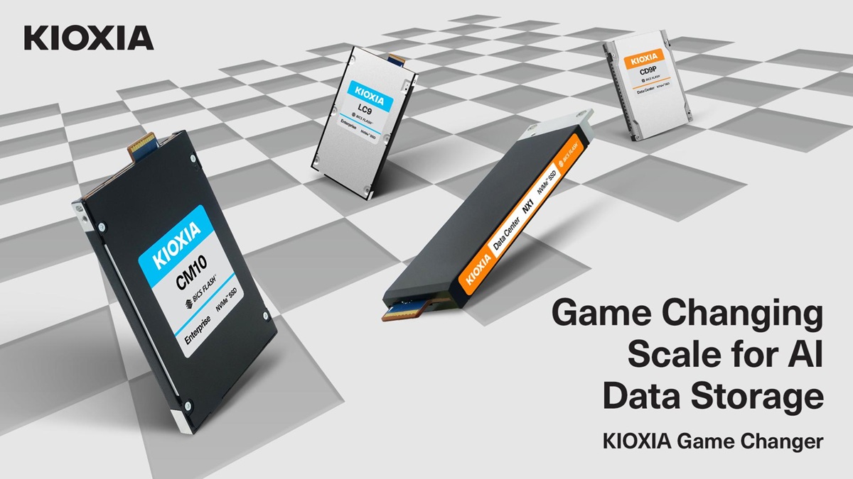 KIOXIA to Showcase High-Performance AI Data Storage at OCP Global Summit