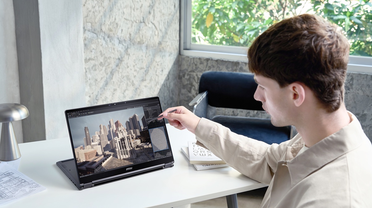 MSI unveils Prestige N16 Flip AI+ 2-in-1 laptop