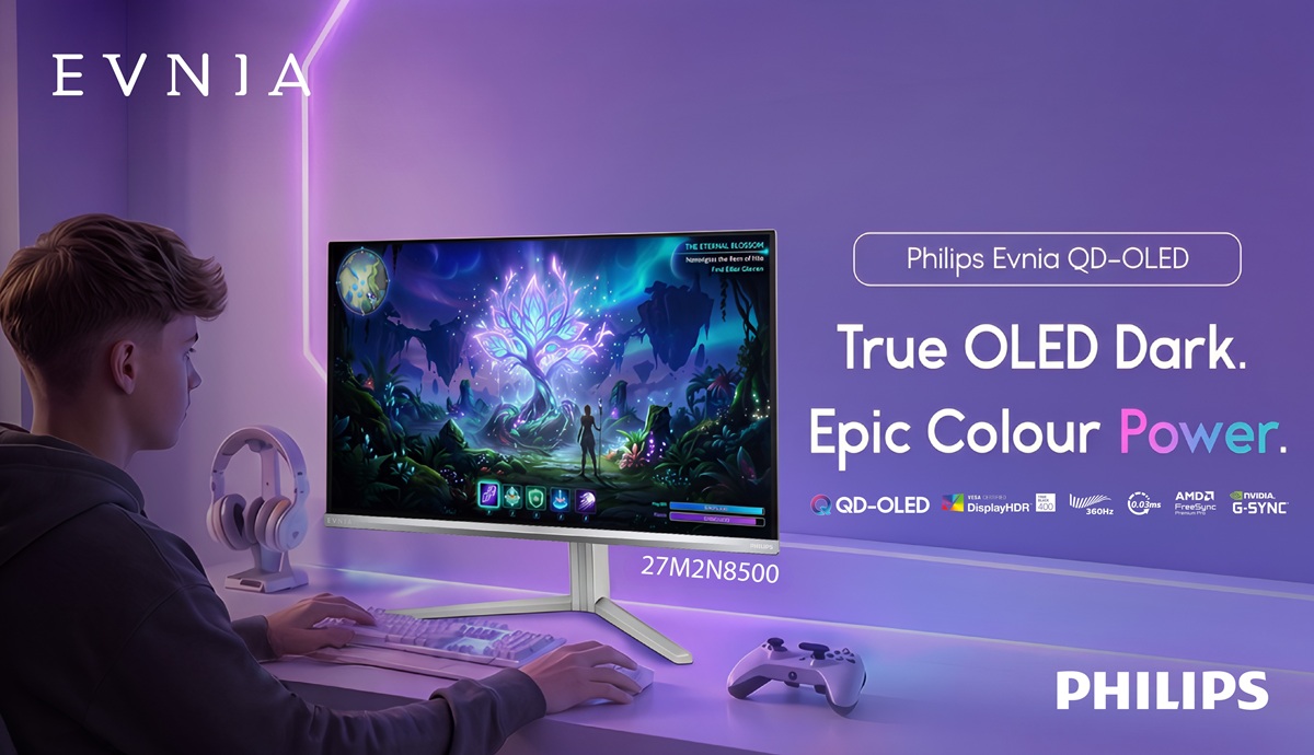 Philips launches new Evnia QD-OLED gaming monitor