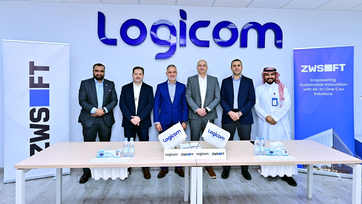 ZWSOFT and Logicom Partner to Expand Professional CAD Solutions in Saudi